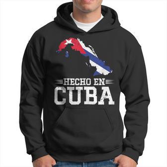 Hecho En Cuba Herencia Cubana Bandera Cubana Cuba In Mangas Sudadera - Regaloses