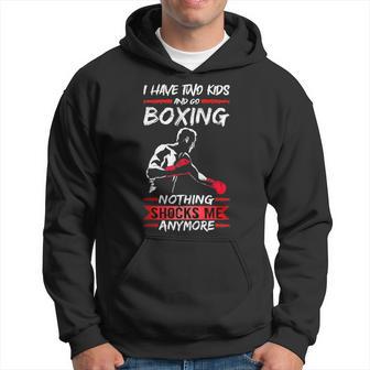 Hombre Boxer Fighter Gym Tengo Dos Niños Y Ir Entrenamiento De Boxeo In Mangas Sudadera - Regaloses