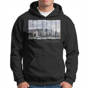 Hong Kong Islandiakyline Retro Panoramaintage Recuerdo Sudadera - Regaloses