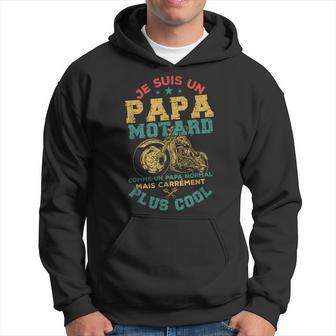 Idée Cadeau Motard Futur Papa Cool Jeuis Un Papa Motard Sweat à capuche - Cadeauxyz