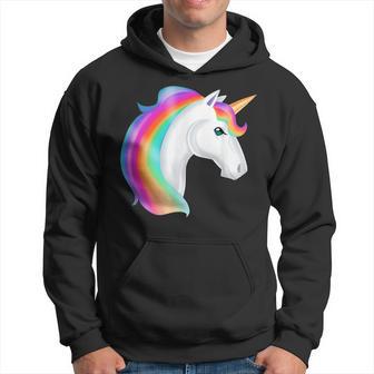 Illustration Magique Licorne Arc-En-Ciel Sweat à capuche - Cadeauxyz