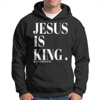 Jesus Is King Pastor Religioso Cristiano Predicador Sudadera - Regaloses