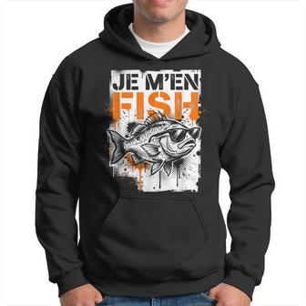 Jeu De Mots Français Amusant Je M'en Fish Sweat à capuche - Cadeauxyz
