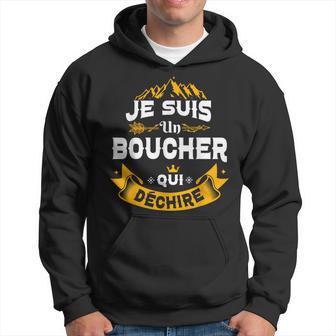 Jeuis Un Boucher Qui Déchire Idée Original Drôle Boucherie Sweat à capuche - Cadeauxyz