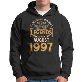 Las Leyendas De Cumpleaños Nacieron En Agosto De 1997 Sudadera - Regaloses