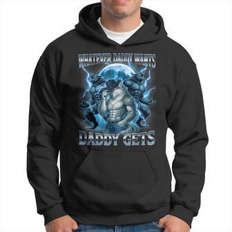 Lo Queea Que Papá Quiera Papá Recibe Un Divertido Gráfico De Memes De Lobos Sudadera - Regaloses