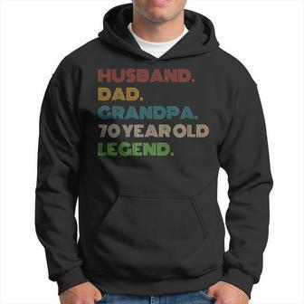 Marido Papá Abuelo 70 Años Leyenda Regalo Sudadera - Regaloses