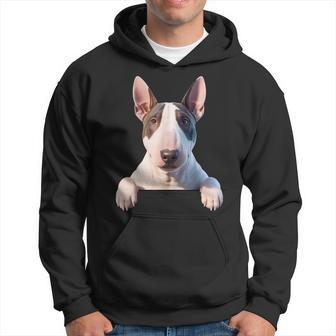 Miniatura Bull Terrier Lindo Divertido Amante De Perros Sudadera - Regaloses