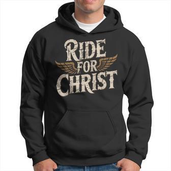 Motard Chretien Sweat à capuche - Cadeauxyz