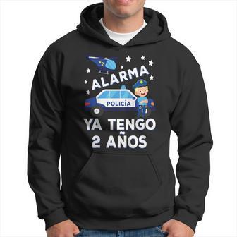 Niños 2 Cumpleaños Coche De Policía Ya Tengo 2 Años Sudadera - Regaloses