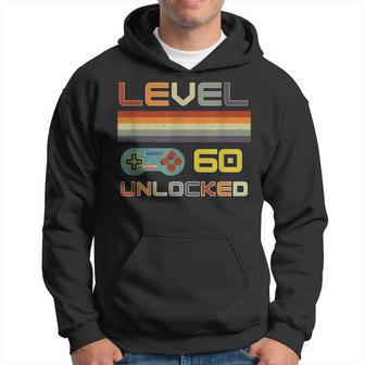 Nivel 60 Jugador Desbloqueado Cumpleaños 60 Sudadera - Regaloses