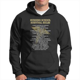 Nursing School Survival Rules Nursing Tee Hoodie | Seseable UK