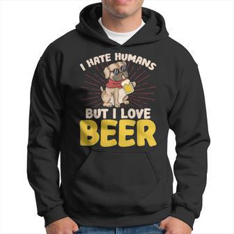 Odio A La Gente Pero Amo La Cerveza Sudadera - Regaloses