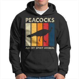 Pavos Realeson Mis Animales Espirituales Pavo Real Pájaro Sudadera - Regaloses