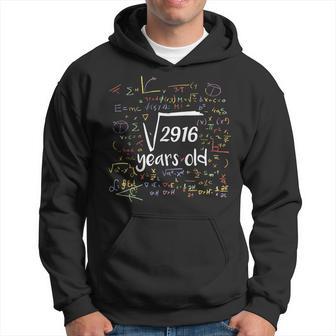 Raíz Cuadrada De 2916 Fiesta De 54 Años Celebrar Cumpleaños Sudadera - Regaloses