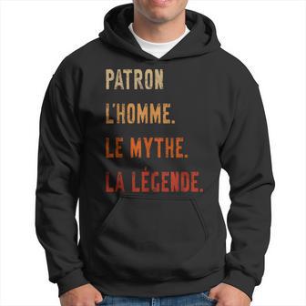Regalo Colegas Trabajo Patrón Hombre El Mito La Leyenda Sudadera - Regaloses