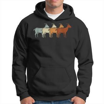 Retro Ziege Kapuzenpullover - Geschenkecke