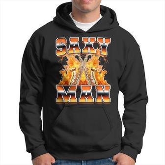 Saxy Manaxophonistetyle Années 90 Sweat à capuche - Cadeauxyz