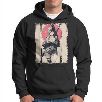 Sexy Anime Chica Japonésamurai Rojool Sudadera - Regaloses