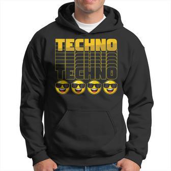 Tecno Rave Dj Música Electro Raver Trance Edm Casa Fiesta In Mangas Sudadera - Regaloses