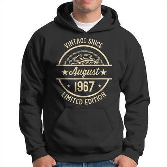 Vintage De Cumpleaños Desde Agosto De 1967 Sudadera - Regaloses