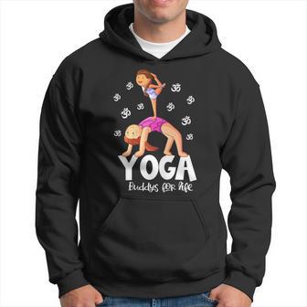 Yoga Buddys For Life I Yoga Para Niñas I Mamá Madre Hija Sudadera - Regaloses
