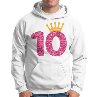 Camisa De Cumpleaños Feliz Para Niñas Fiesta 10 Años Sudadera - Regaloses