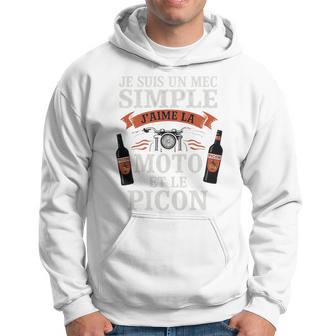 Idée Cadeau Moto Picon Apéro Alcool Pour Motard Haut De Gamme Sweat à capuche - Cadeauxyz