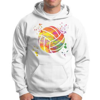 Jugador Deoleibol Colorsplash Para Niñas Y Niñosoleibol De Playa In Mangas Sudadera - Regaloses