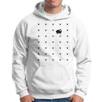 Memorabilia Ovejas Que Es Blanco Y Negro Otras Ovejas Sudadera - Regaloses