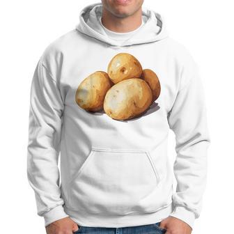 Motif Pomme De Terre Et Légumes Sweat à capuche - Cadeauxyz