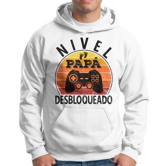 Nivel Papa Desbloqueado Futuro Papá Padre Anunciar Embarazo Sudadera - Regaloses
