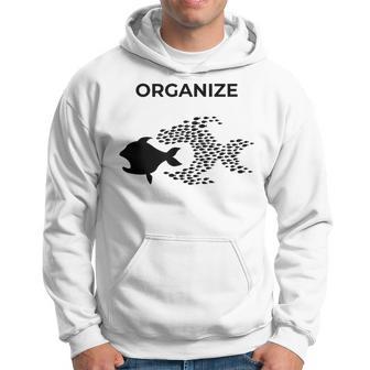 Organisez Laolidarité Graphique Des Poissonsyndicaux Sweat à capuche - Cadeauxyz