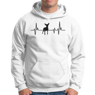Pinscher Miniatura Con Diseño De Perro Heartbeat Mini Pin Sudadera - Regaloses