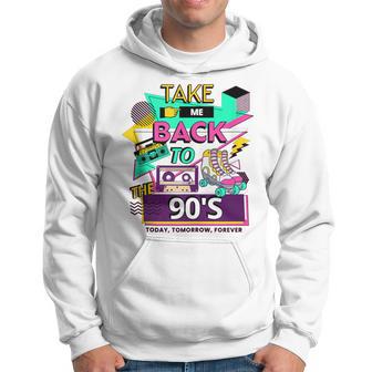 Regresa A Los Años 90 Retrointage Colorido Fiesta Temática De Los Años 90 In Mangas Sudadera - Regaloses