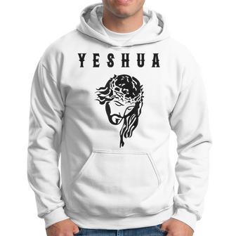 Yeshua Diseño Cristianoimple Y Clásico Fuente Clásica Sudadera - Regaloses