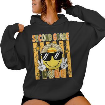 2Nd Grade Boys First Day Of Second Grade Back To School Women Hoodie - Thegiftio UK
