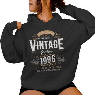 30º Cumpleaños Regalo 30 Años Hombre Intage 1996 Sudadera con capucha para mujer - Regaloses