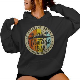 50 Años Cumpleaños Hombre Intage 1976 Regalo Sudadera con capucha para mujer - Regaloses