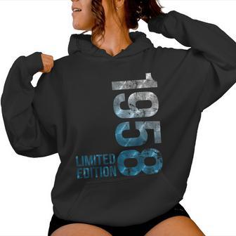 68 Cumpleaños 68 Años Hombre Retrointage 1958 Regalo Sudadera con capucha para mujer - Regaloses