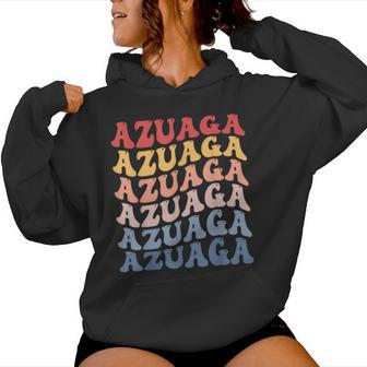 Azuaga City Groovy Retro Sudadera con capucha para mujer - Regaloses