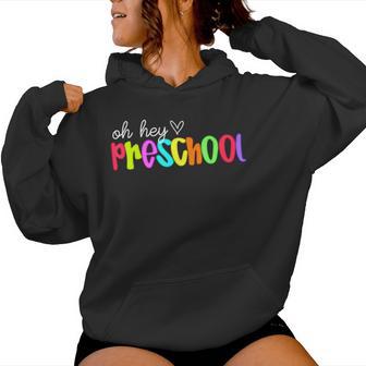 Back To School Preschool Pre-K First Day Teacher Student Kid Women Hoodie - Thegiftio UK