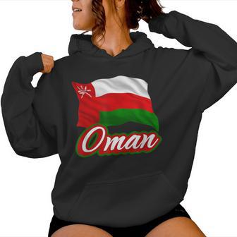 Bandera Patriótica De Omán Para Hombres Es Y Niños Sudadera con capucha para mujer - Regaloses