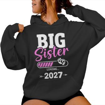 Big Sister Loading 2027 Women Hoodie - Thegiftio UK