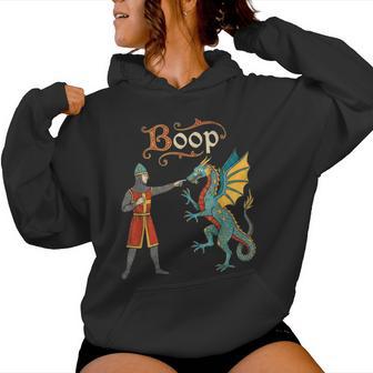 Boop Medieval Knight Dragon Ren Faire Kids Women Hoodie - Thegiftio UK
