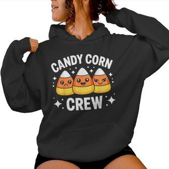 Candy Corn Crew Adult Kids Halloween Costume Women Hoodie - Thegiftio UK