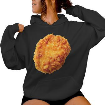 Chicken Nugget Food Halloween Costume Graphic Women Hoodie - Thegiftio UK