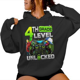 Controller 4Th Grade Fourth Level Unlocked First Day Boys Women Hoodie - Thegiftio UK
