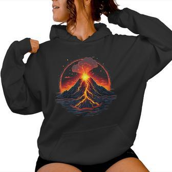 Cooles Ausbrechenderulkan Kostüm Für Jungen Und Mädchen Kapuzenpullover für Damen - Geschenkecke