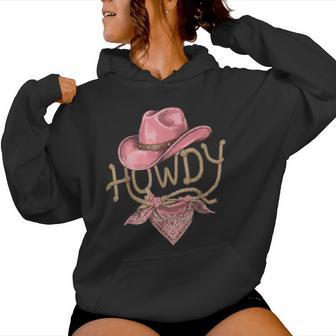 Cowgirl Howdy Rodeo Western Birthday Party Girls Women Women Hoodie - Thegiftio UK